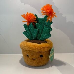 FAO Schwarz Sparklers Cute Christmas Cactus Plush